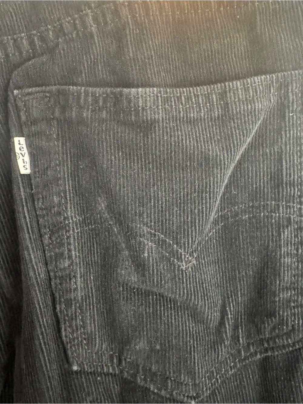 Levis Vintage 514 Corduroy Jeans Pants Size 33X32